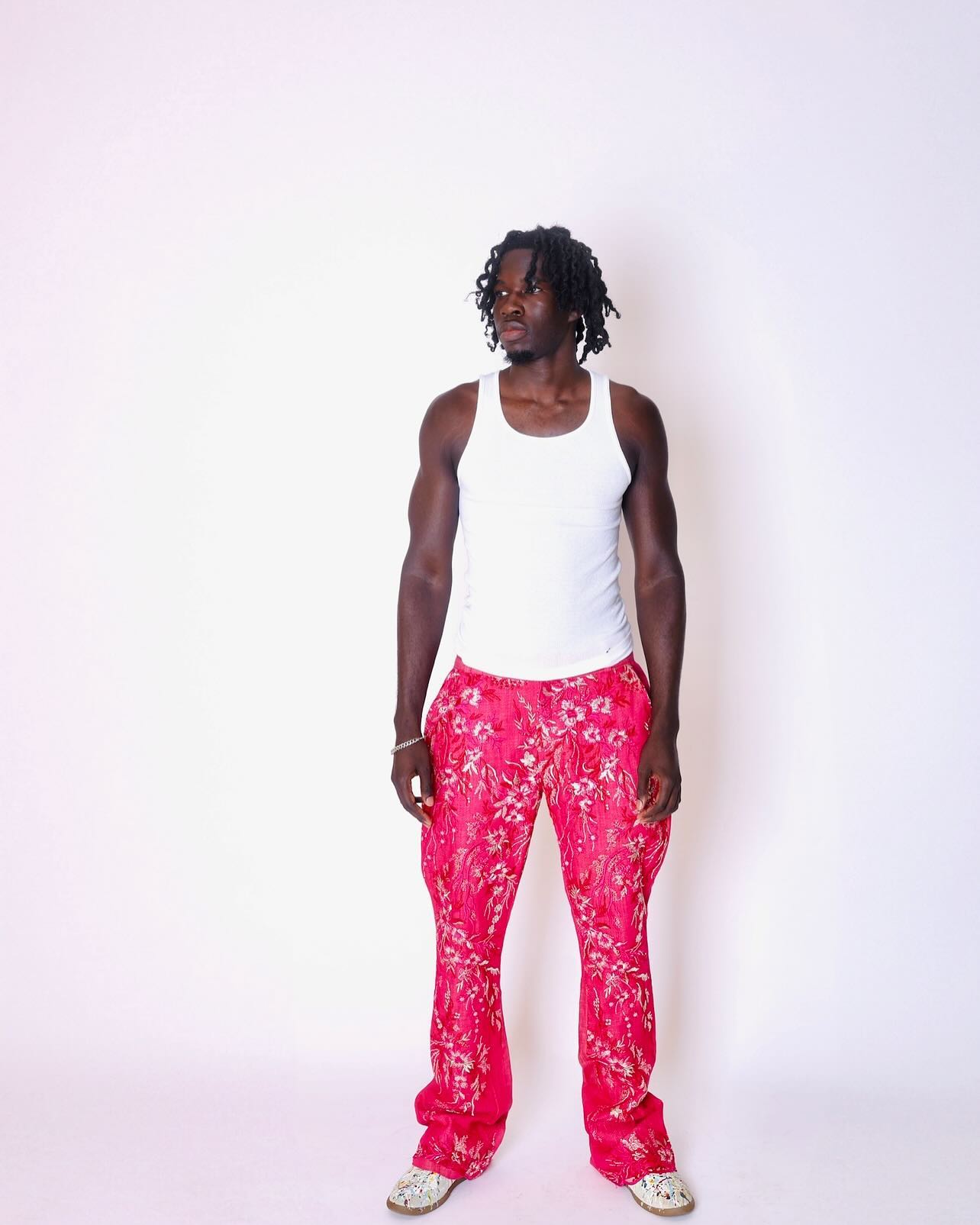 Floral Heart Trouser