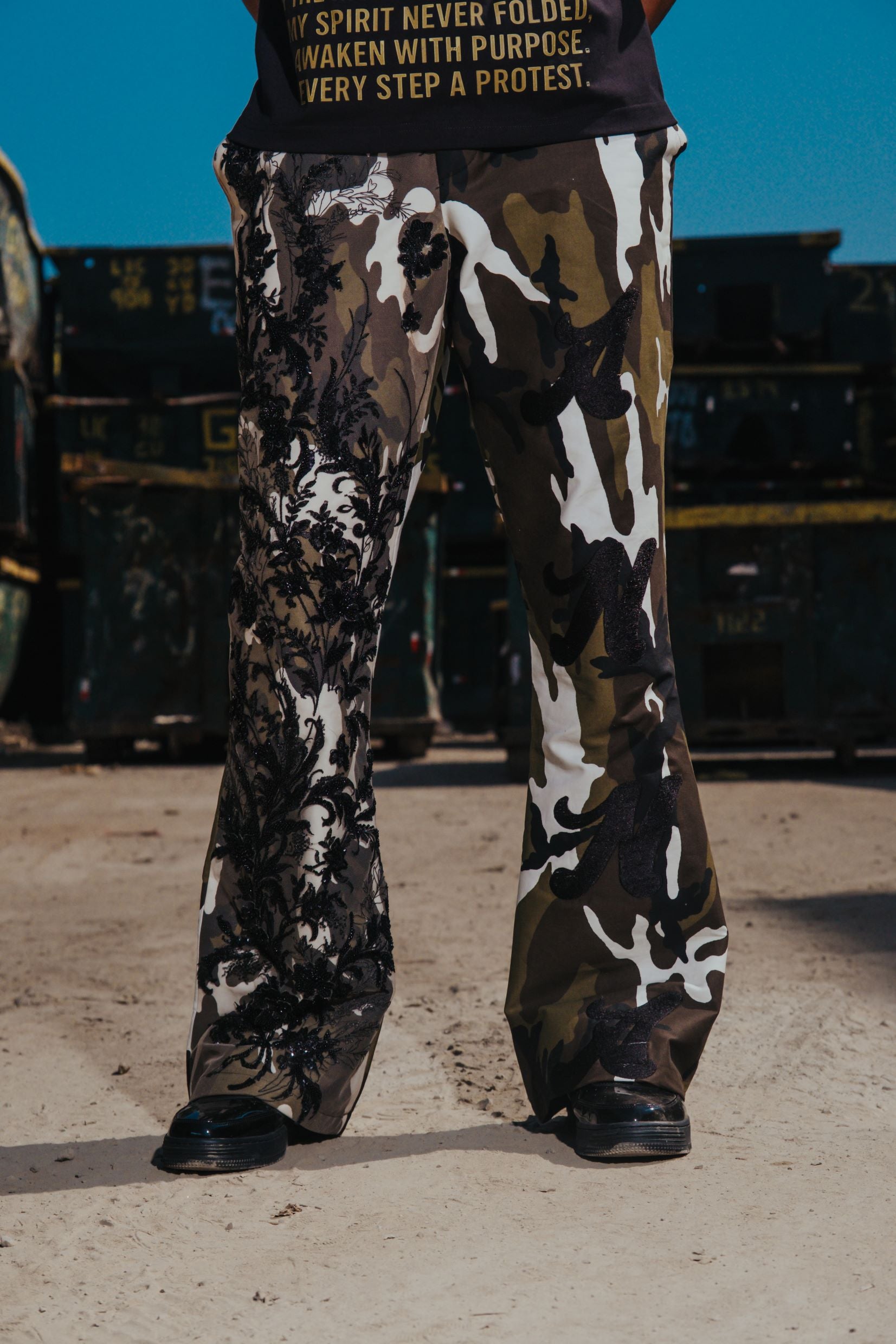 Dark Camo Trouser